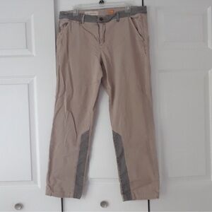 Anthropologie Pilcro tan khakis size 32
